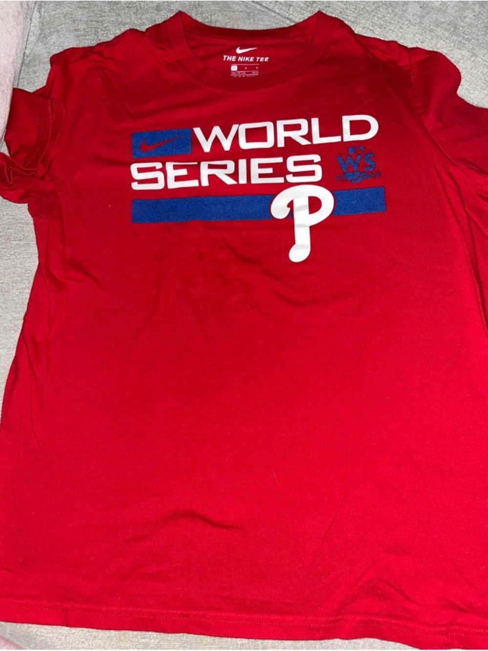 Boys Large Nike Philadelphia Phillies
World Series 22 T-Shirt